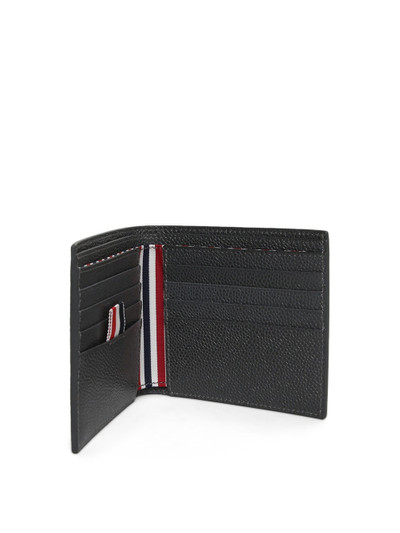 Thom Browne Paper Label Billfold Wallet Dark Grey outlook