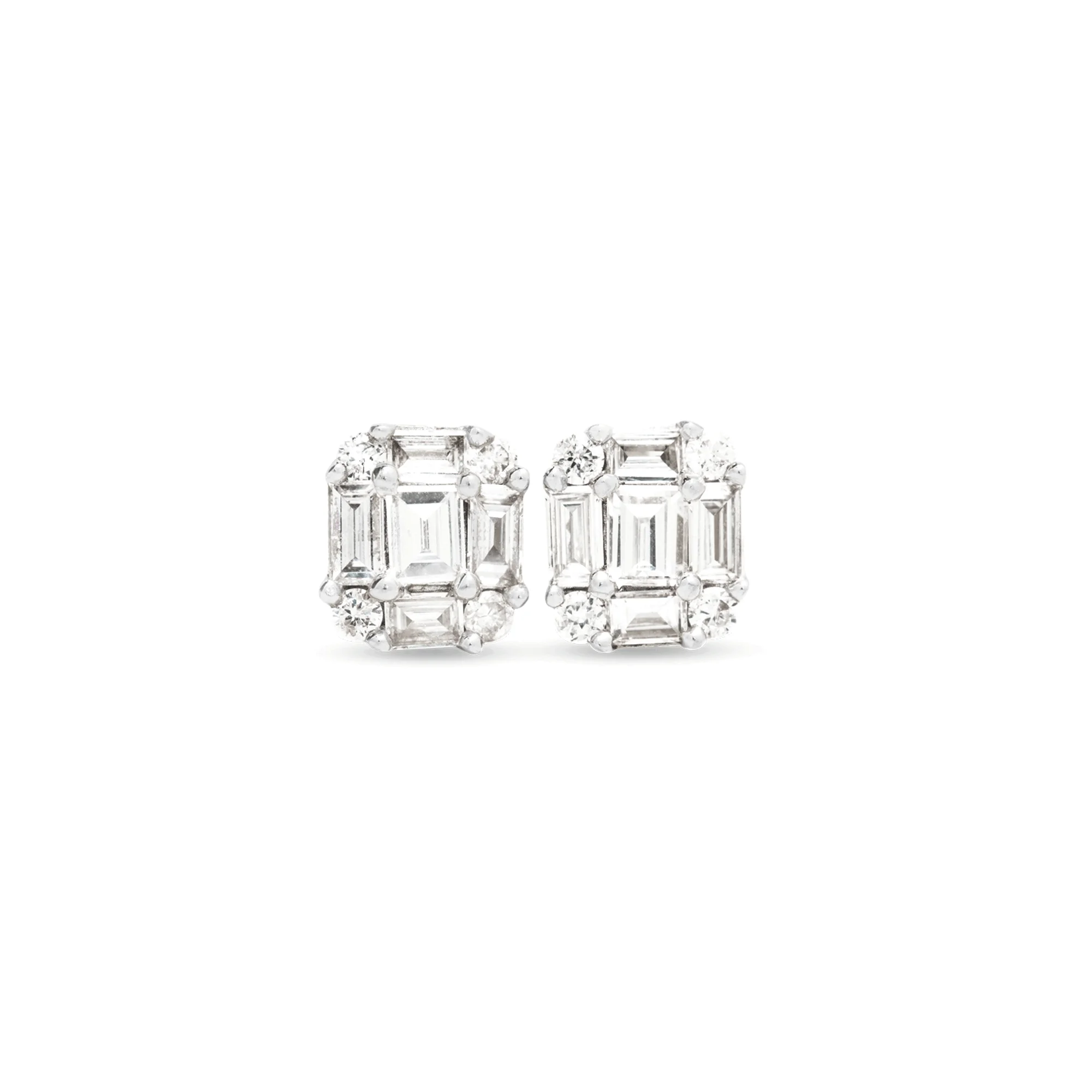 Small Shield Of Strength Stud Earrings - 1