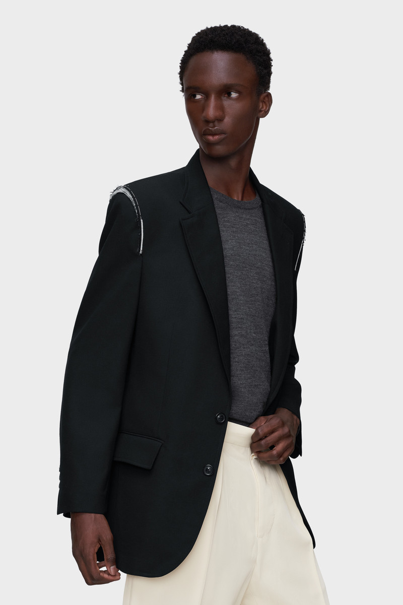 Maison Margiela Wool single-breasted blazer outlook