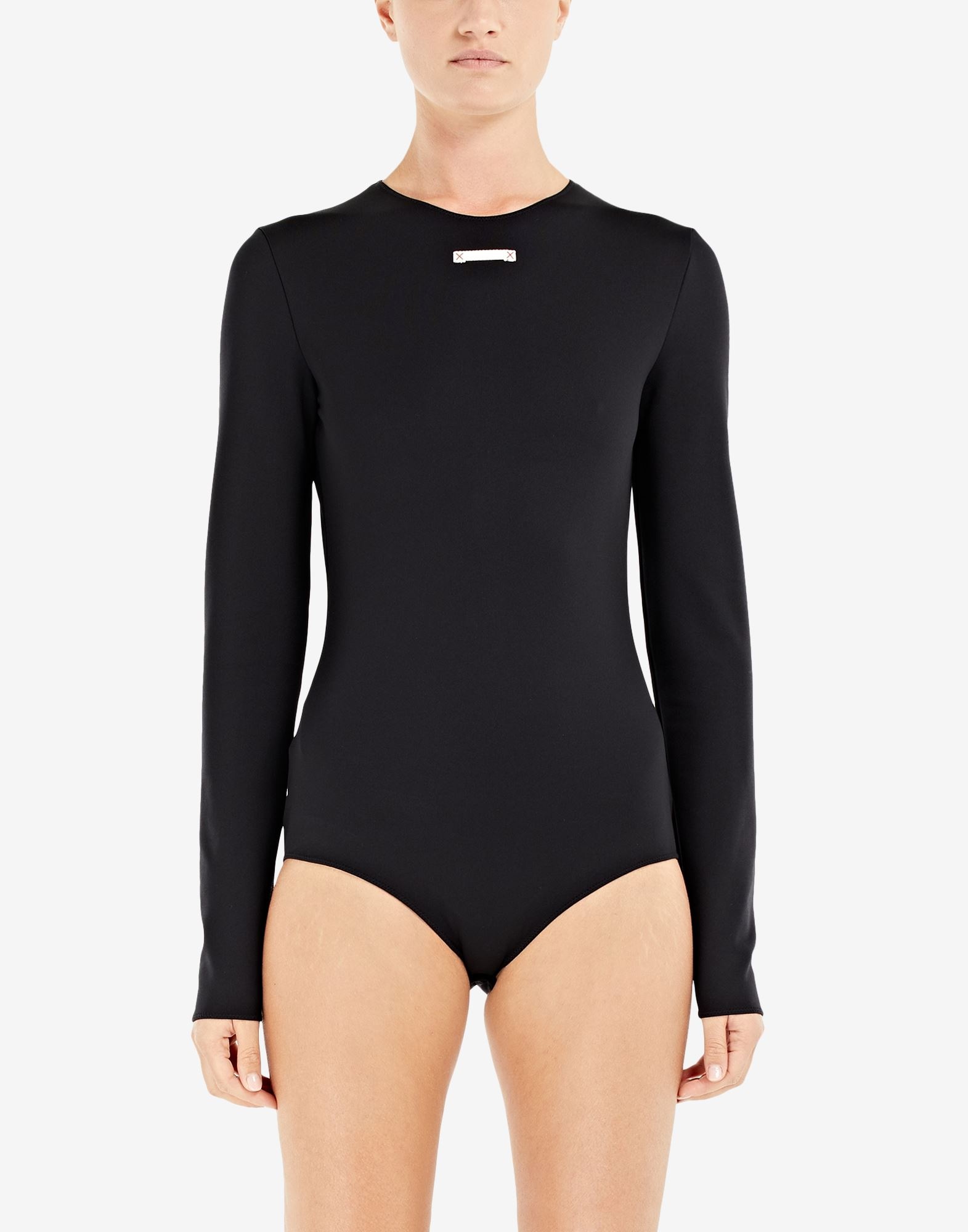 Long sleeve jersey bodysuit - 2