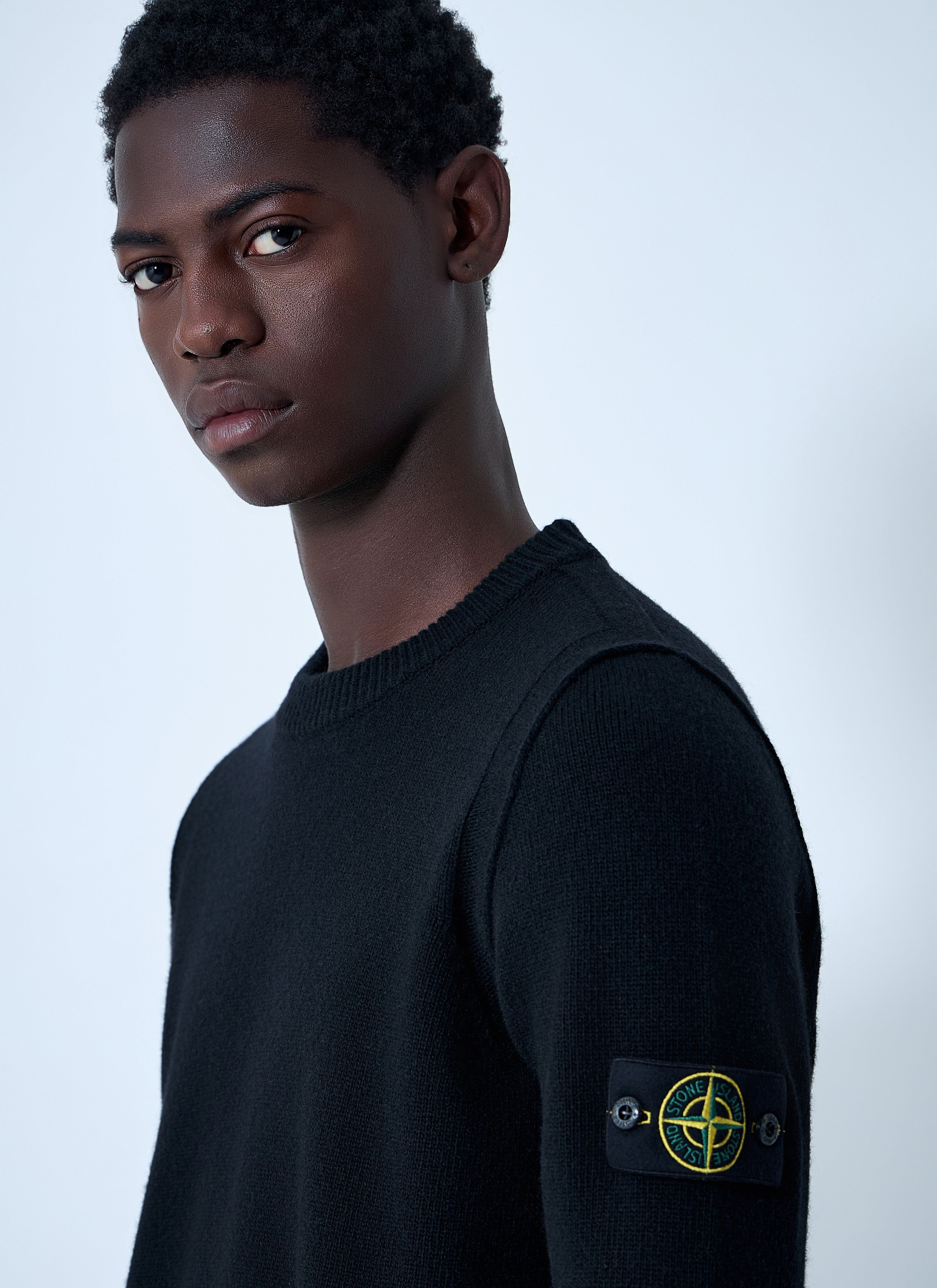Stone Island Men Wool-Blend Sweater - 5