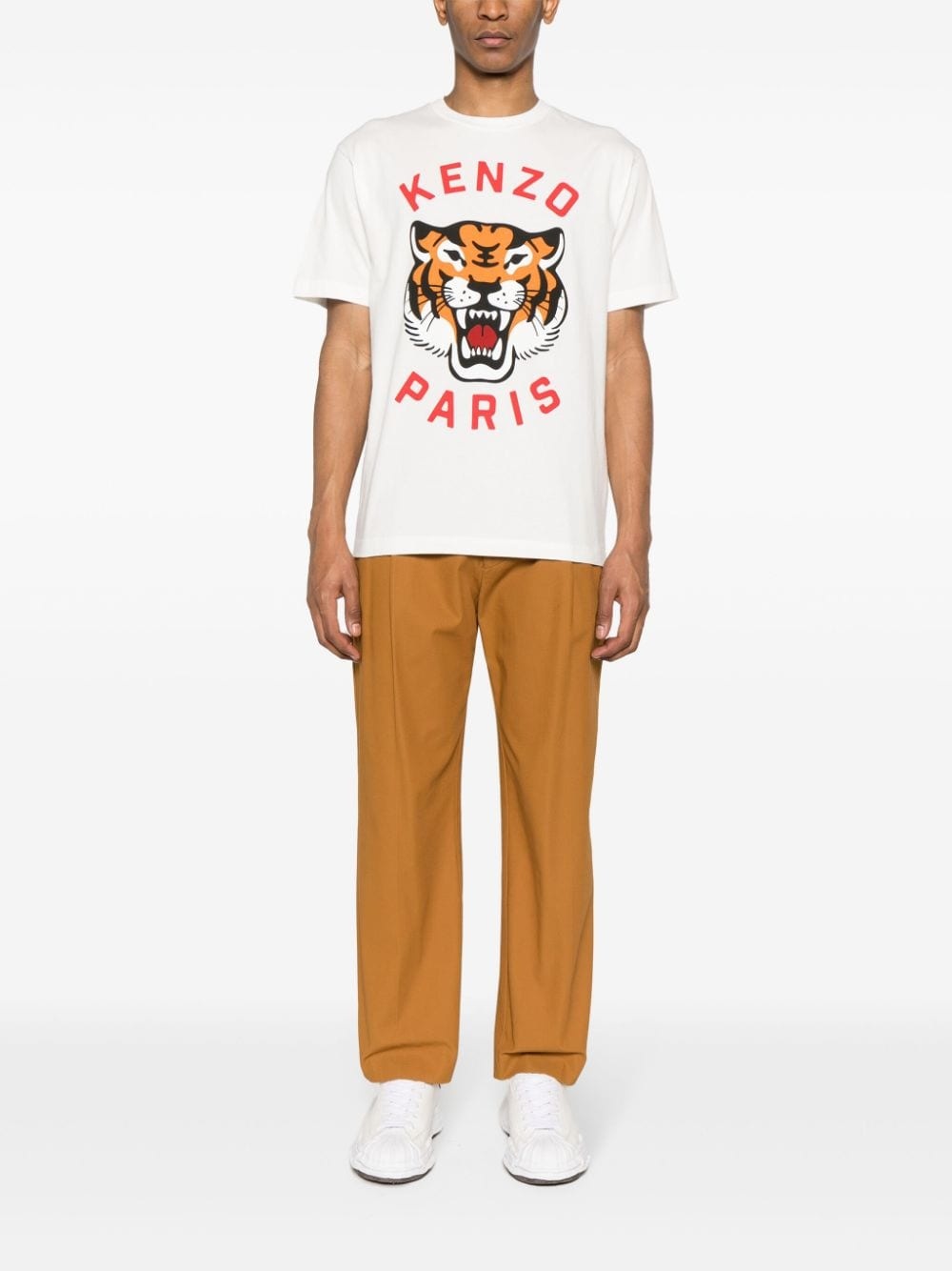 Lucky Tiger cotton T-shirt - 3