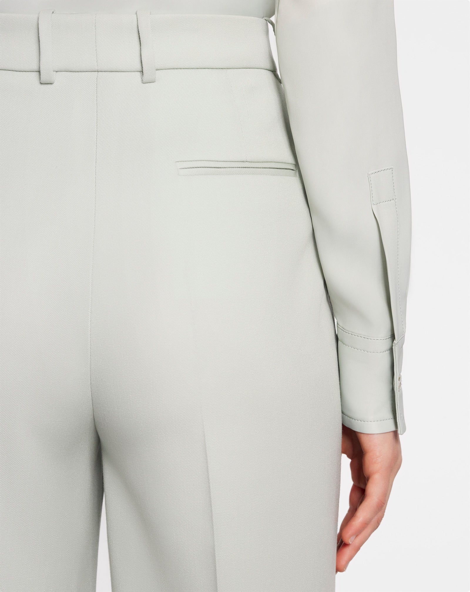 WIDE LEG TAILORED PANT - 5