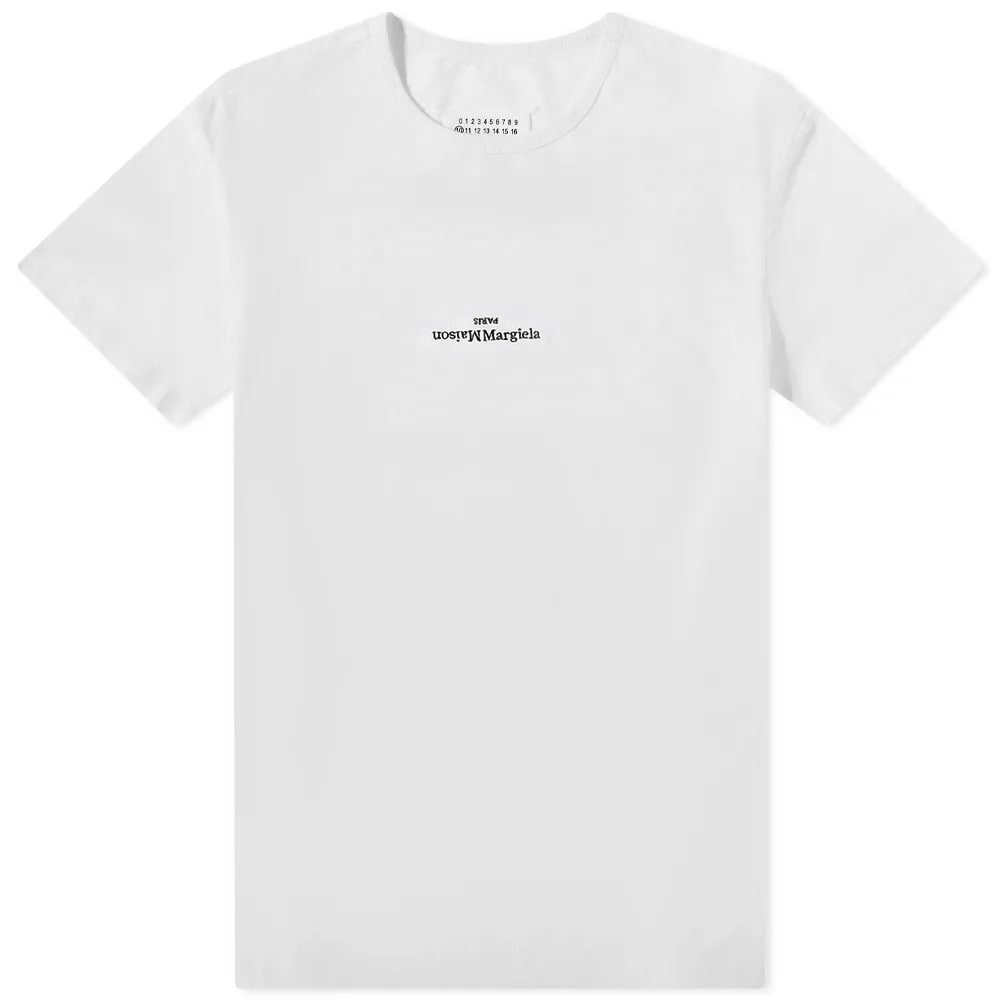 Maison Margiela Embroidered Text Logo T-Shirt - 1