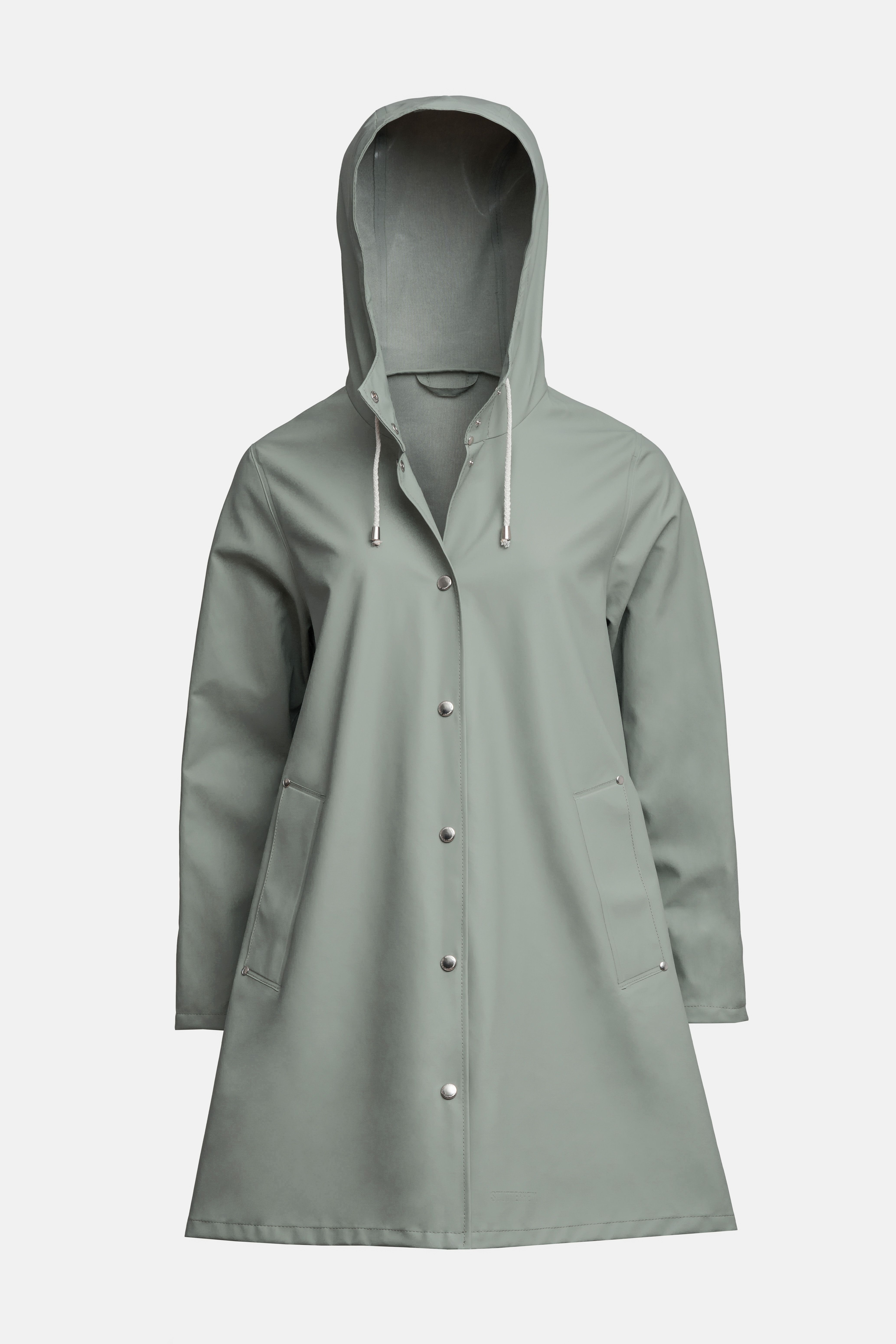 Mosebacke Lightweight Raincoat Khaki Green - 8
