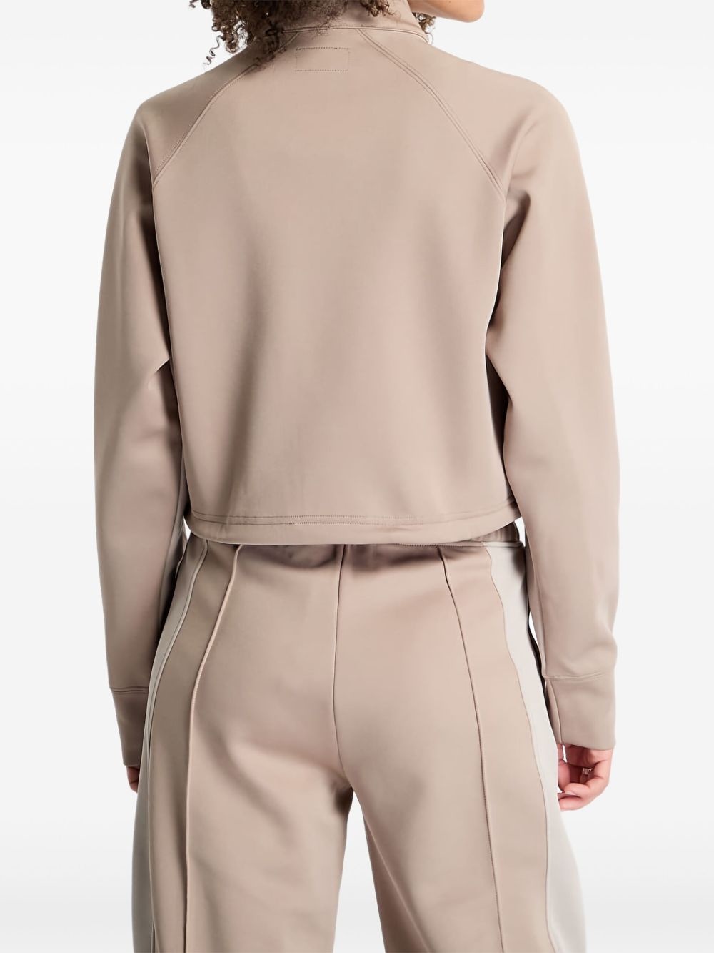 zip-collar sweatshirt - 3