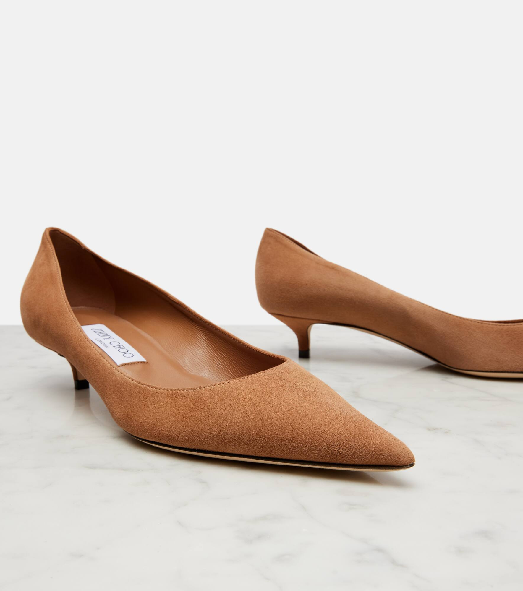 Amelia 35 suede pumps - 5