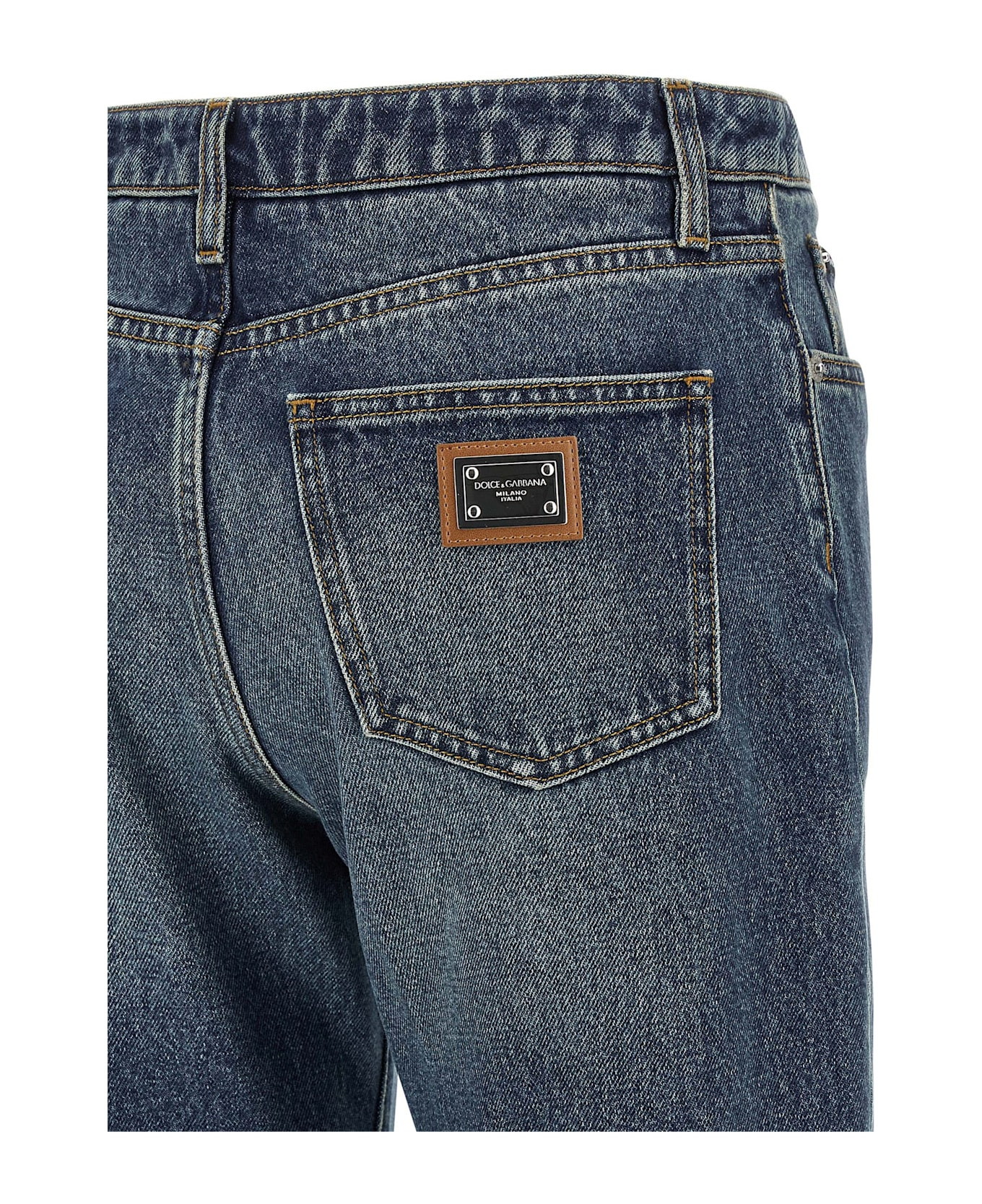 Logo Tag Jeans - 4