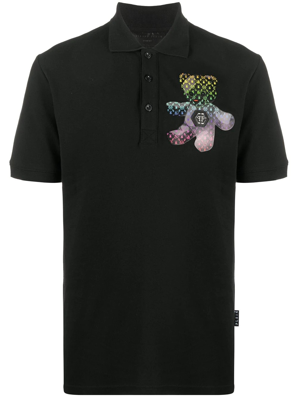 Teddy embroidered polo shirt - 1