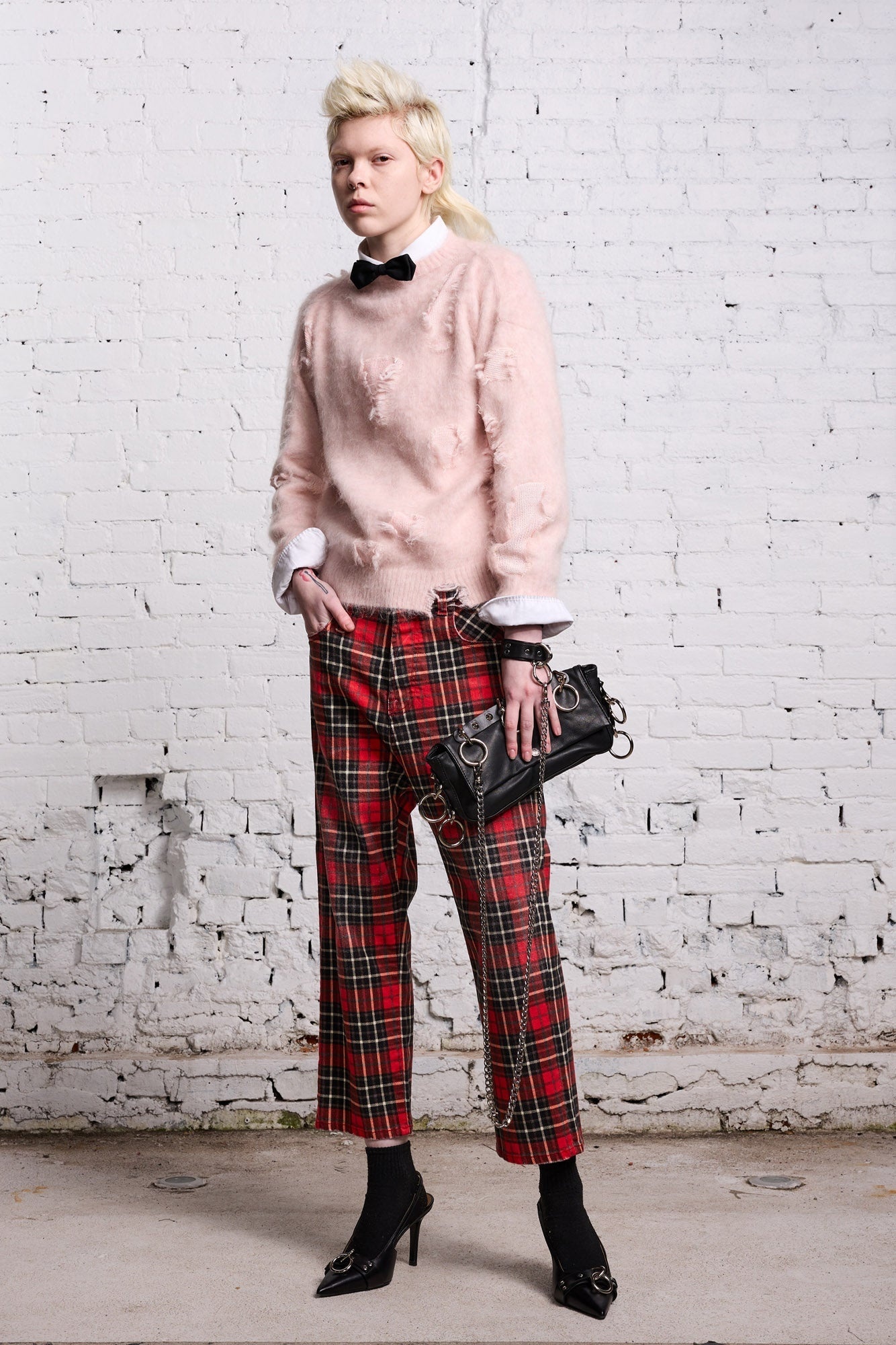 TAILORED DROP - RED PLAID - 3
