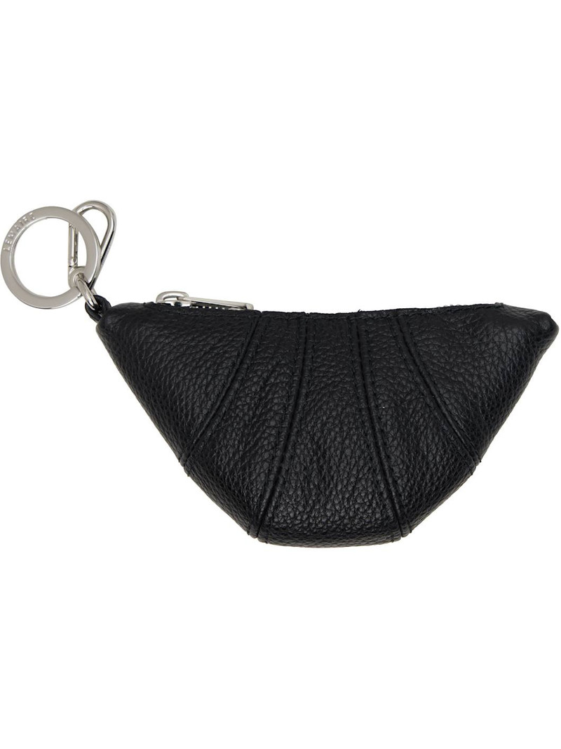 Lemaire Black Mini Croissant Keychain outlook