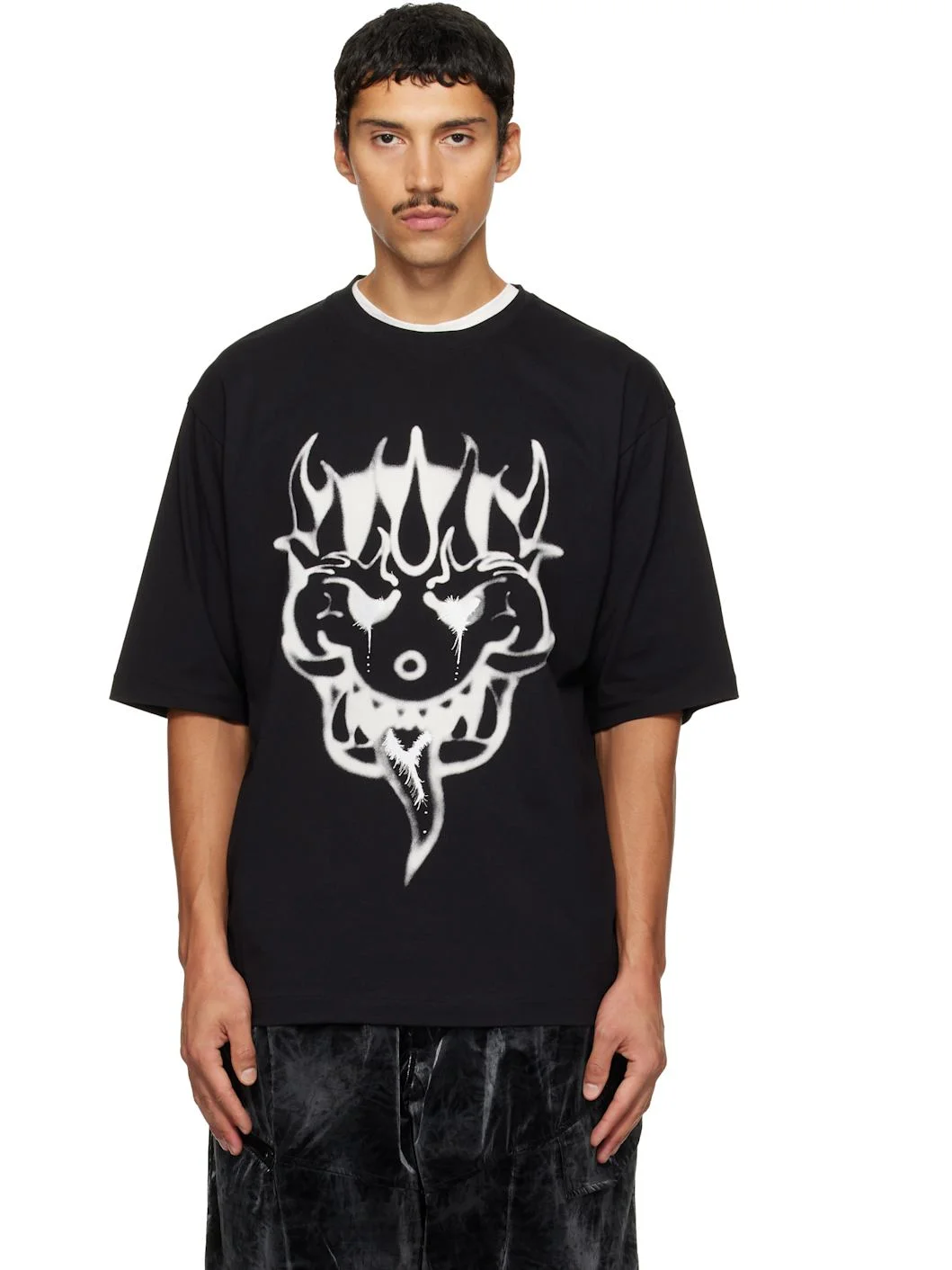 Black Chito Edition Graphic Short Sleeve T-shirt - 1