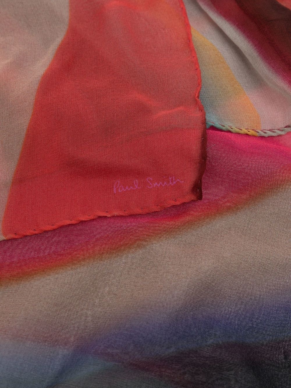 silk Spray Swirl scarf - 3