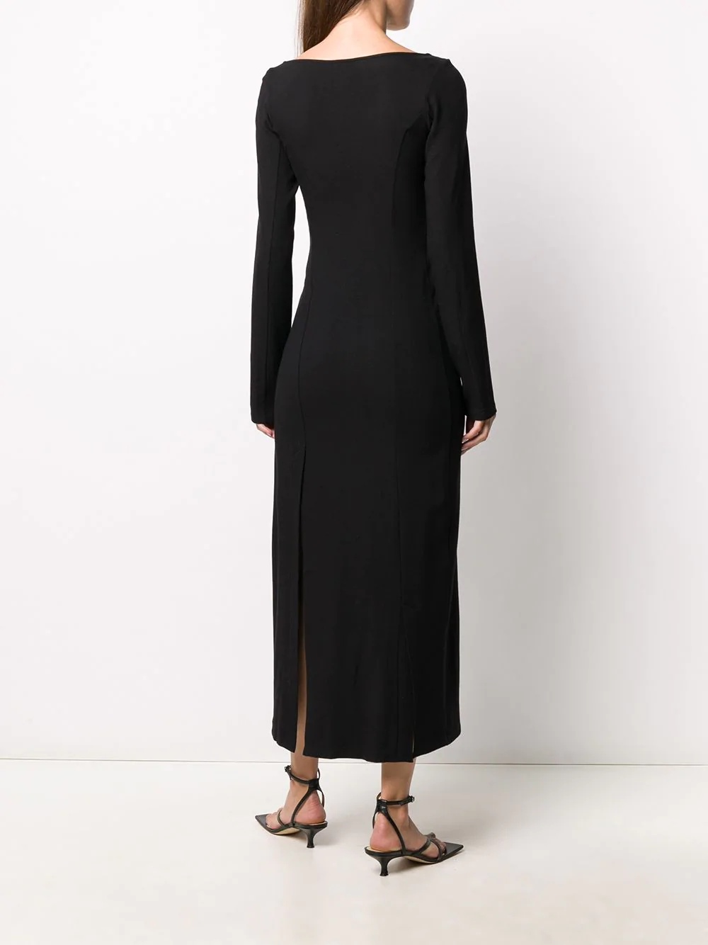 high slit maxi dress - 4