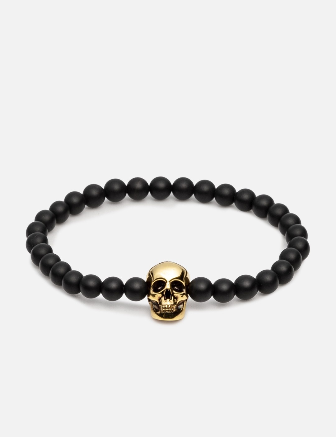 BEADED SKULL BRACELET - 1