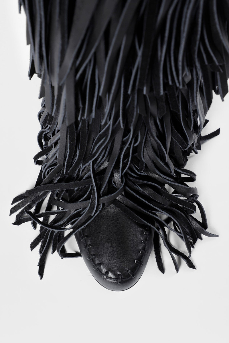 Aala Soft Fringe Boots 6