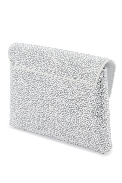 VERSACE La Medusa envelope clutch with crystals outlook