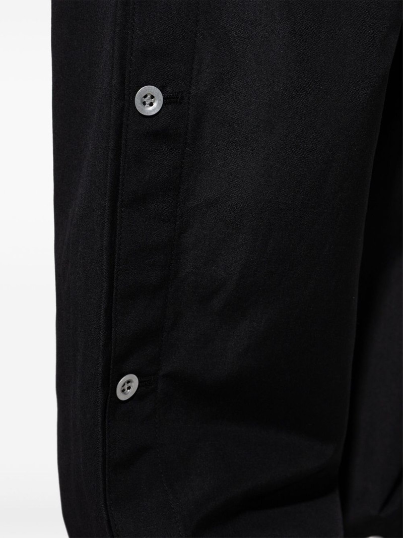 decorative button trousers 5