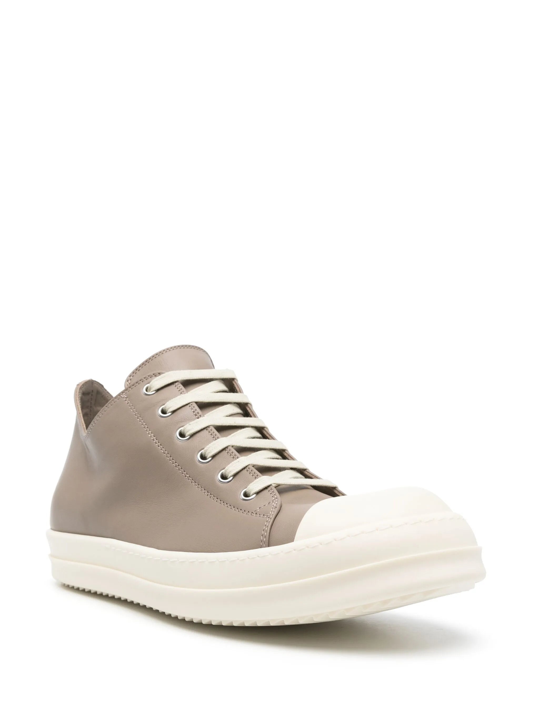 Rick Owens Leather Sneakers - 2