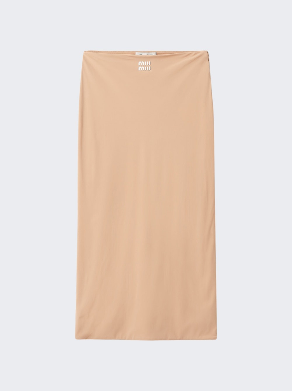 Stretch Jersey Skirt Cameo - 1