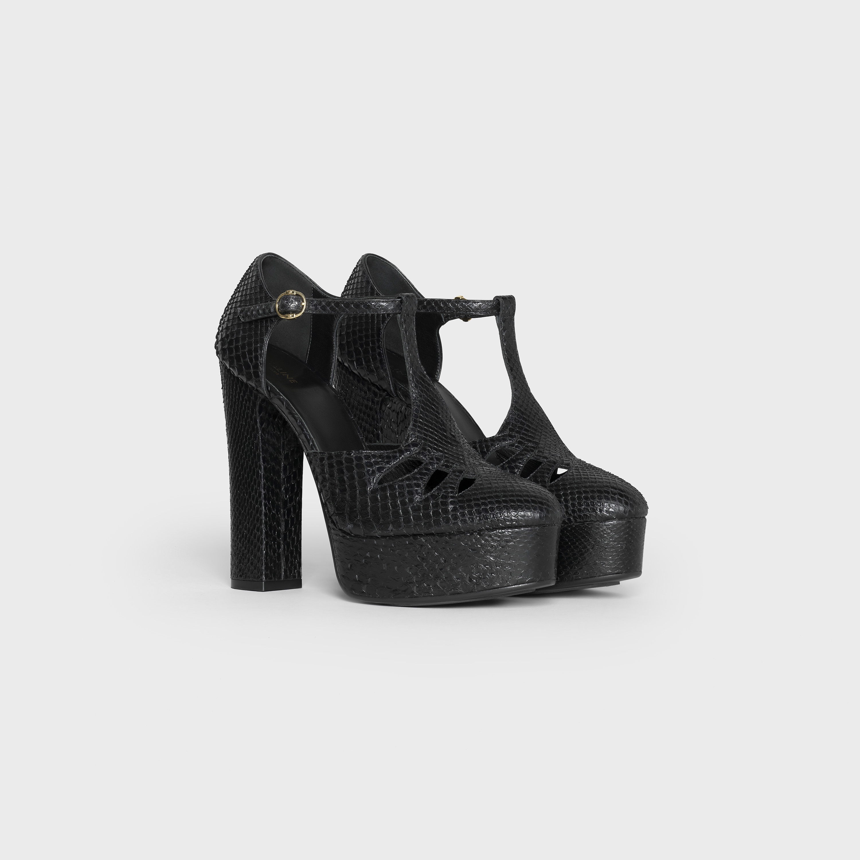 CELINE MELODY T-STRAP PUMP  IN  PYTHON - 2