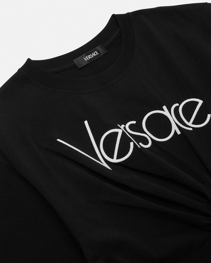 VERSACE 1978 Re-Edition Logo Safety Pin T-Shirt outlook