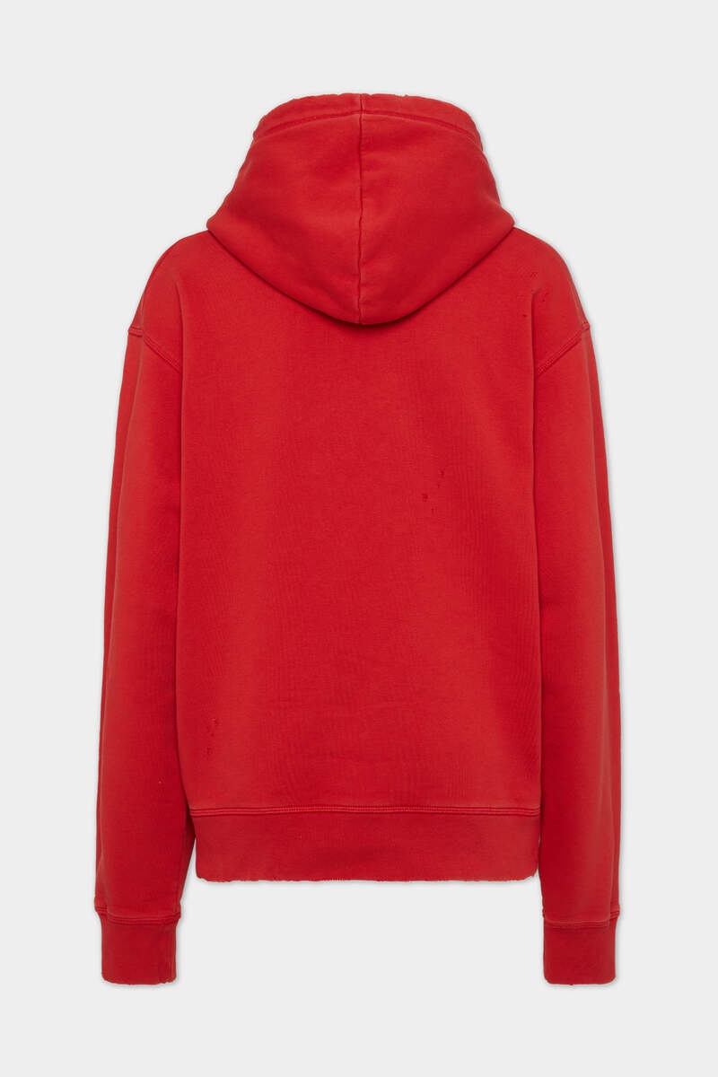 WASHED AND DESTROYED JUST RIGHT FIT HOODIE - 2