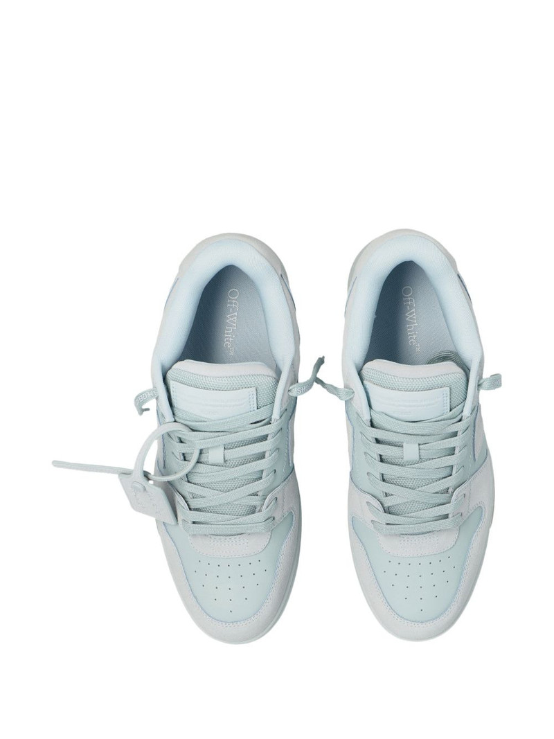 Out of Office suede arrow-appliqué sneakers 4