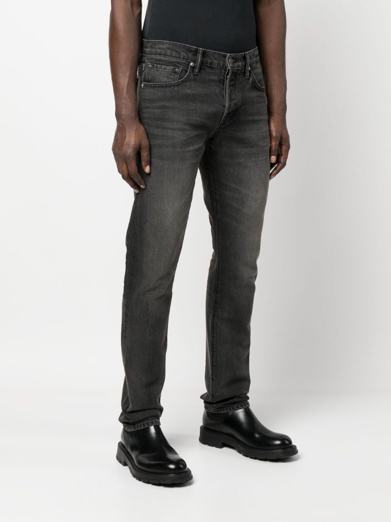 Selvedge straight-leg jeans - 3