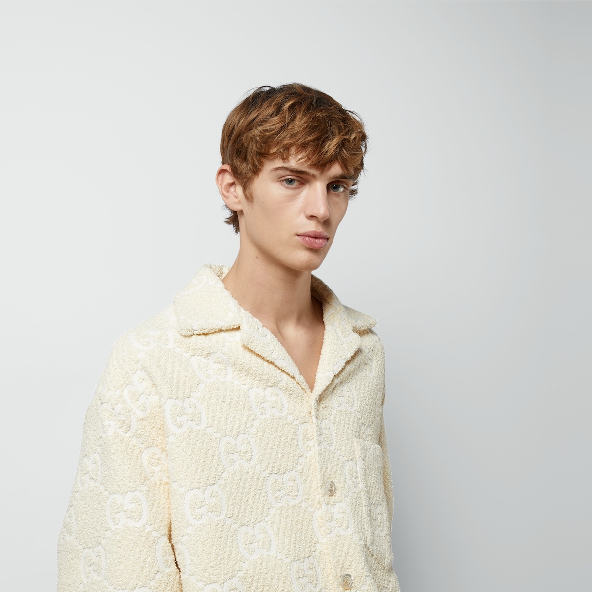 GG terrycloth shirt - 3