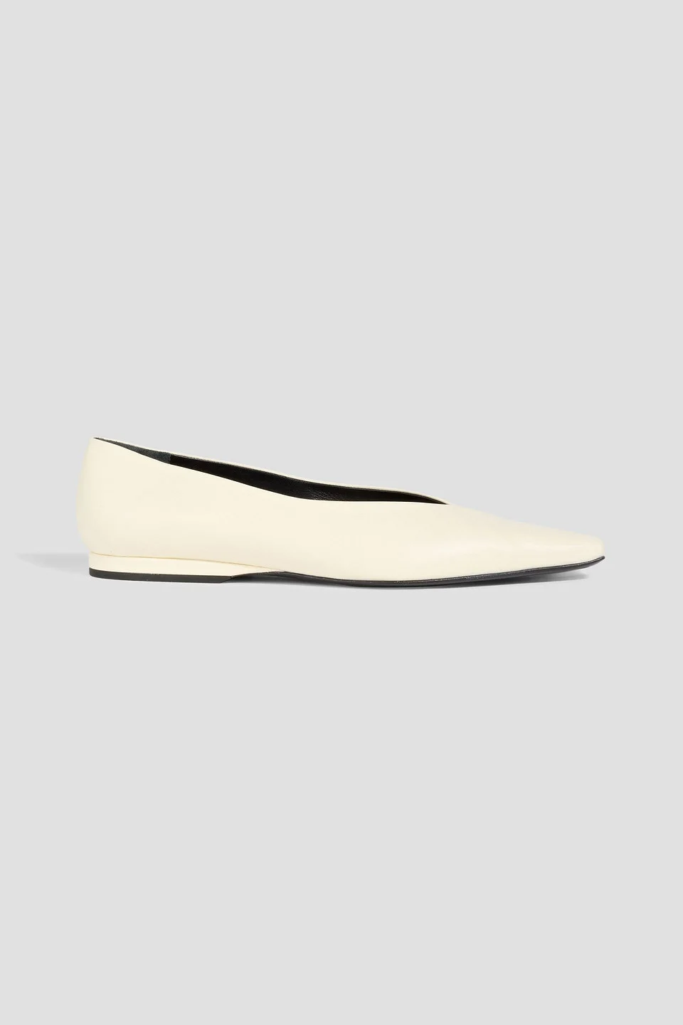Barsi leather point-toe flats - 1