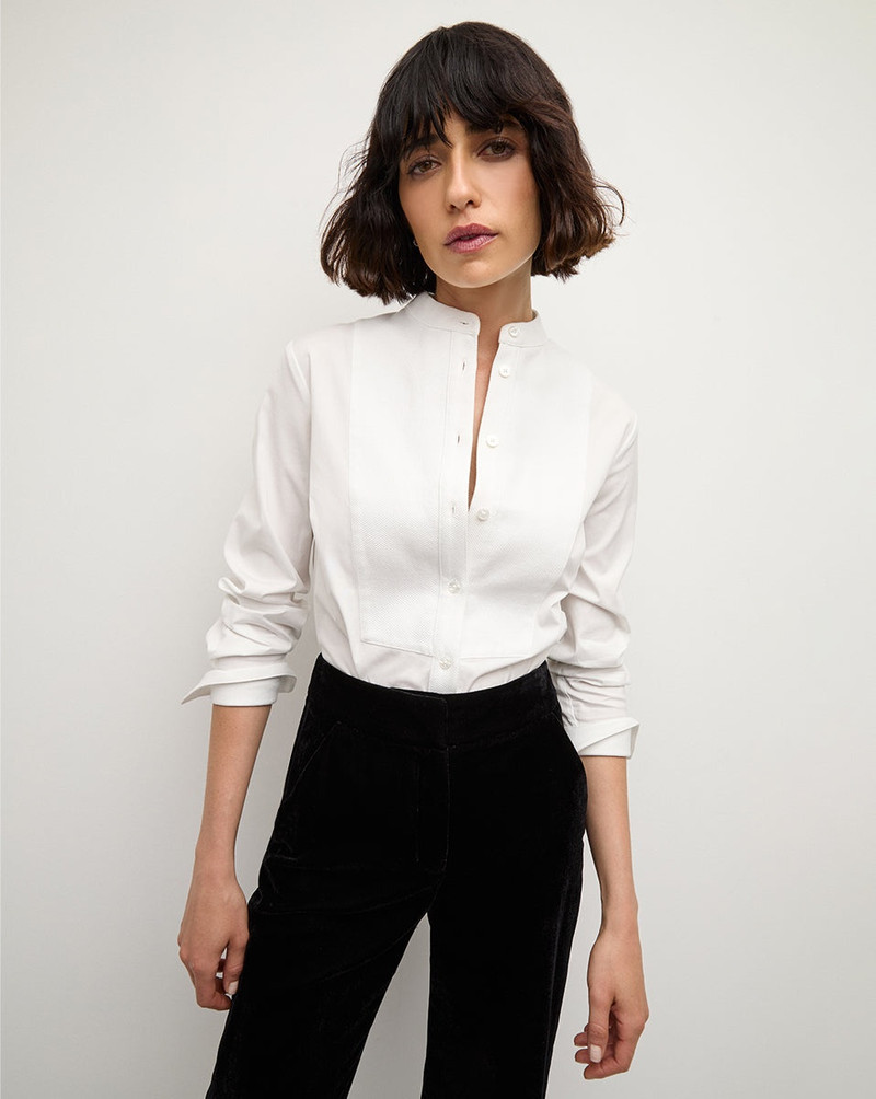 VERONICA BEARD NAYA TOP outlook