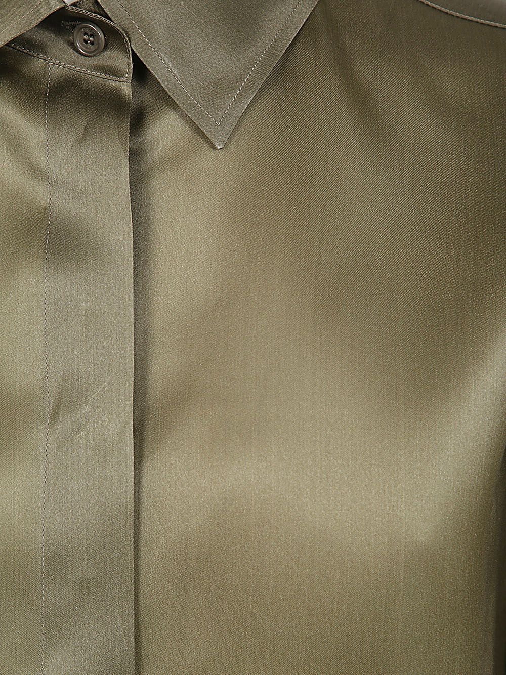 Tシャツ・カットソー Max Mara ACANTO123 SHORT SLEEVE ORGANDY SHIRT Max Mara ACANTO123 SHORT SLEEVE ORGANDY SHIRT