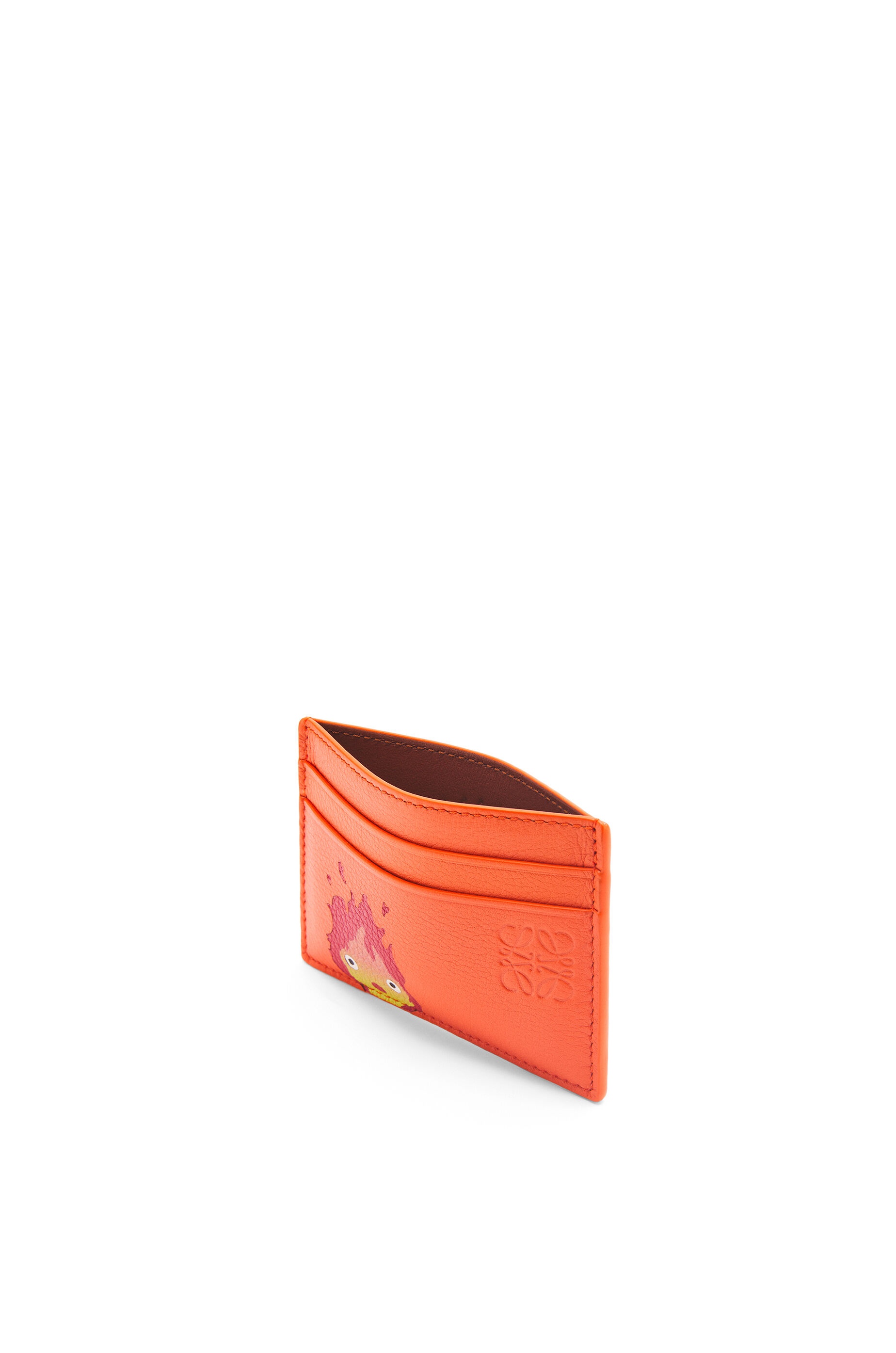 Calcifer plain cardholder in classic calfskin - 2