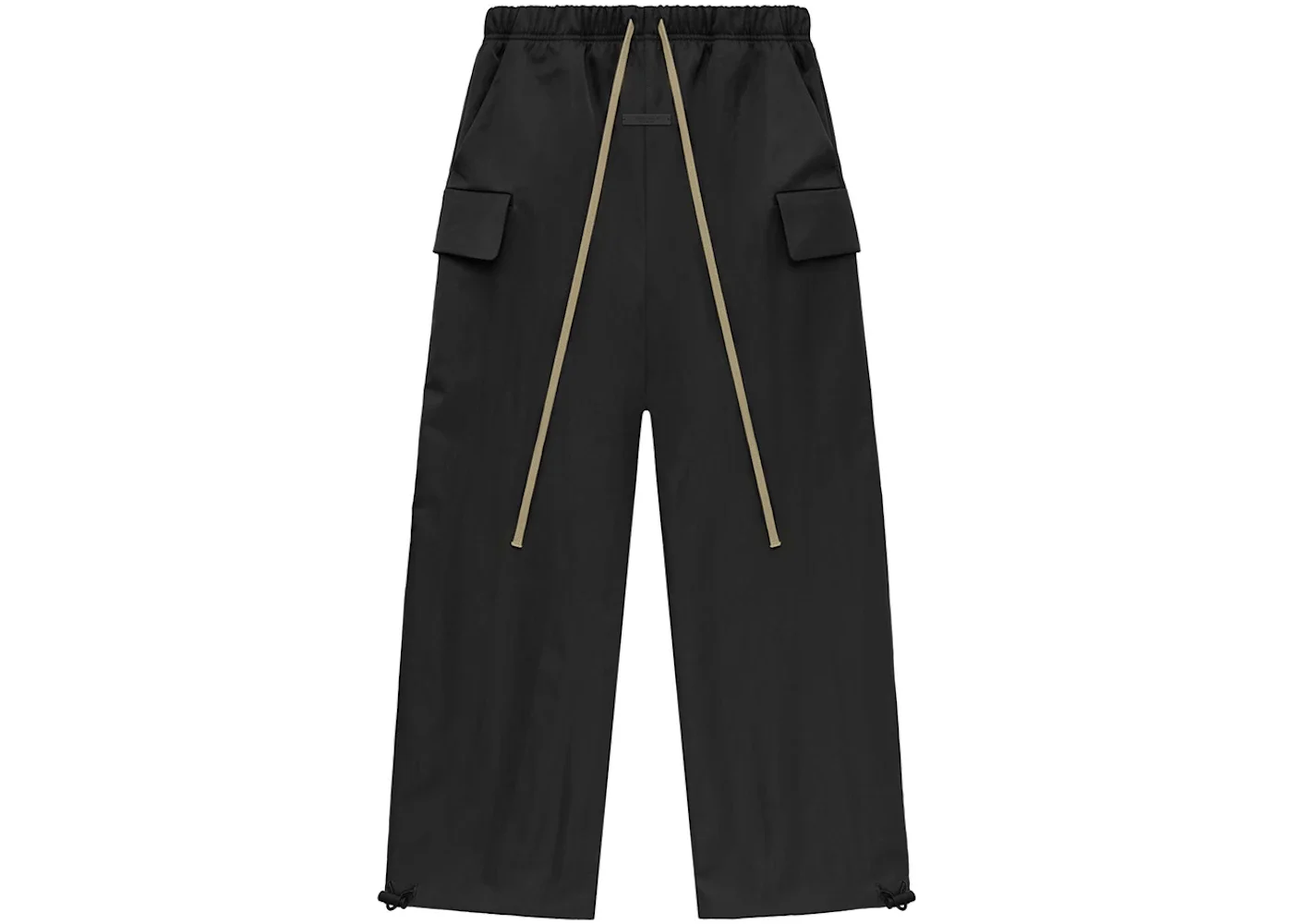 Fear of God Essentials Womens Textured Nylon Field Pant Black - 1
