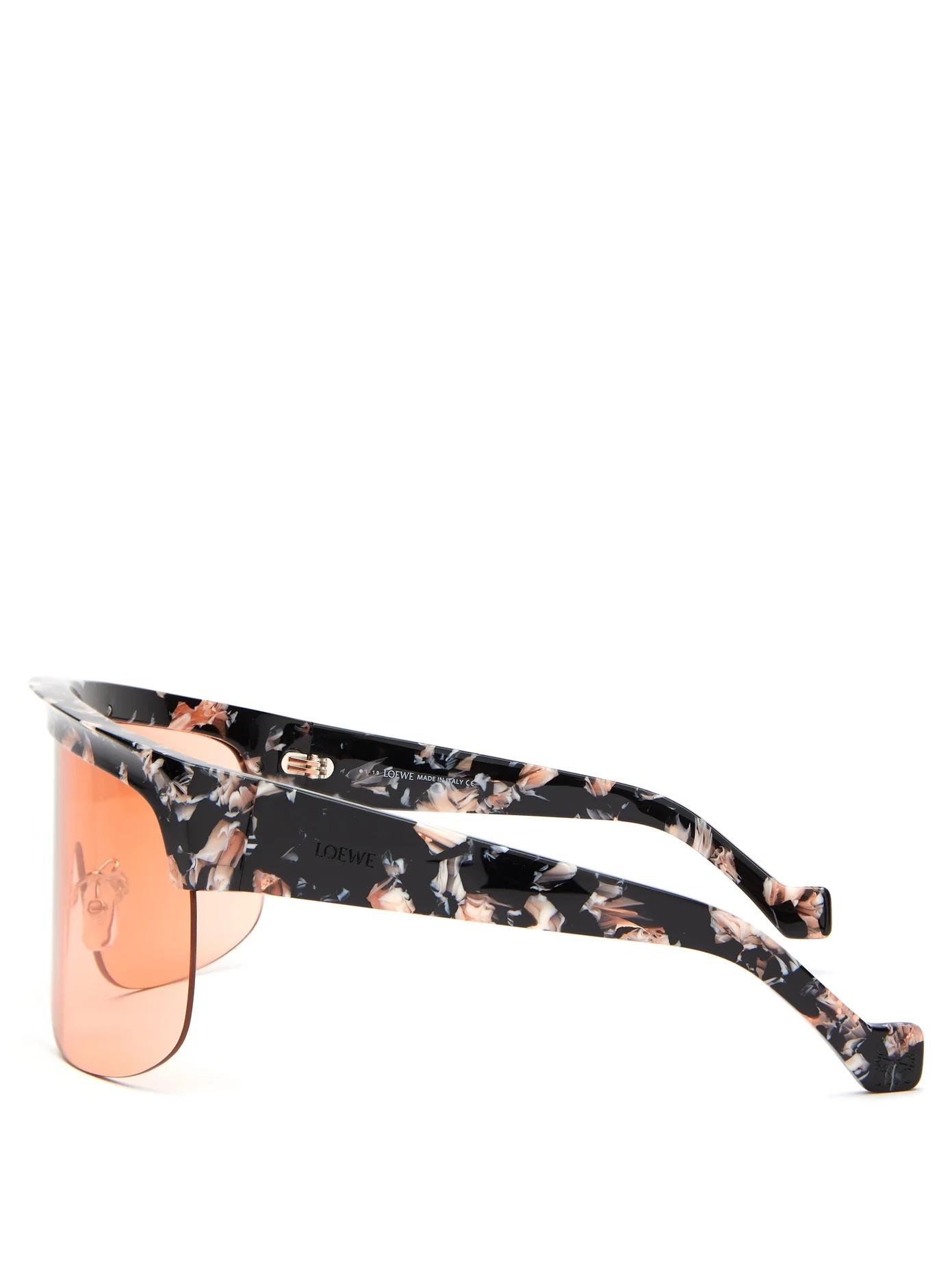 Show oversized acetate sunglasses - 3