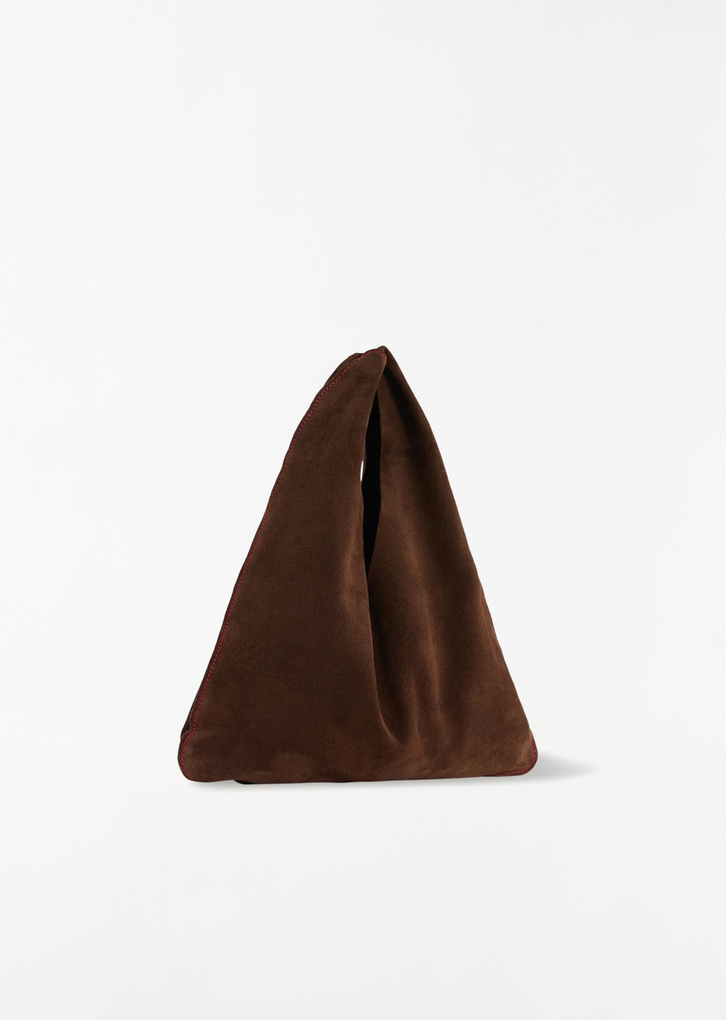 Suede Bindle, Small — Tobacco - 2