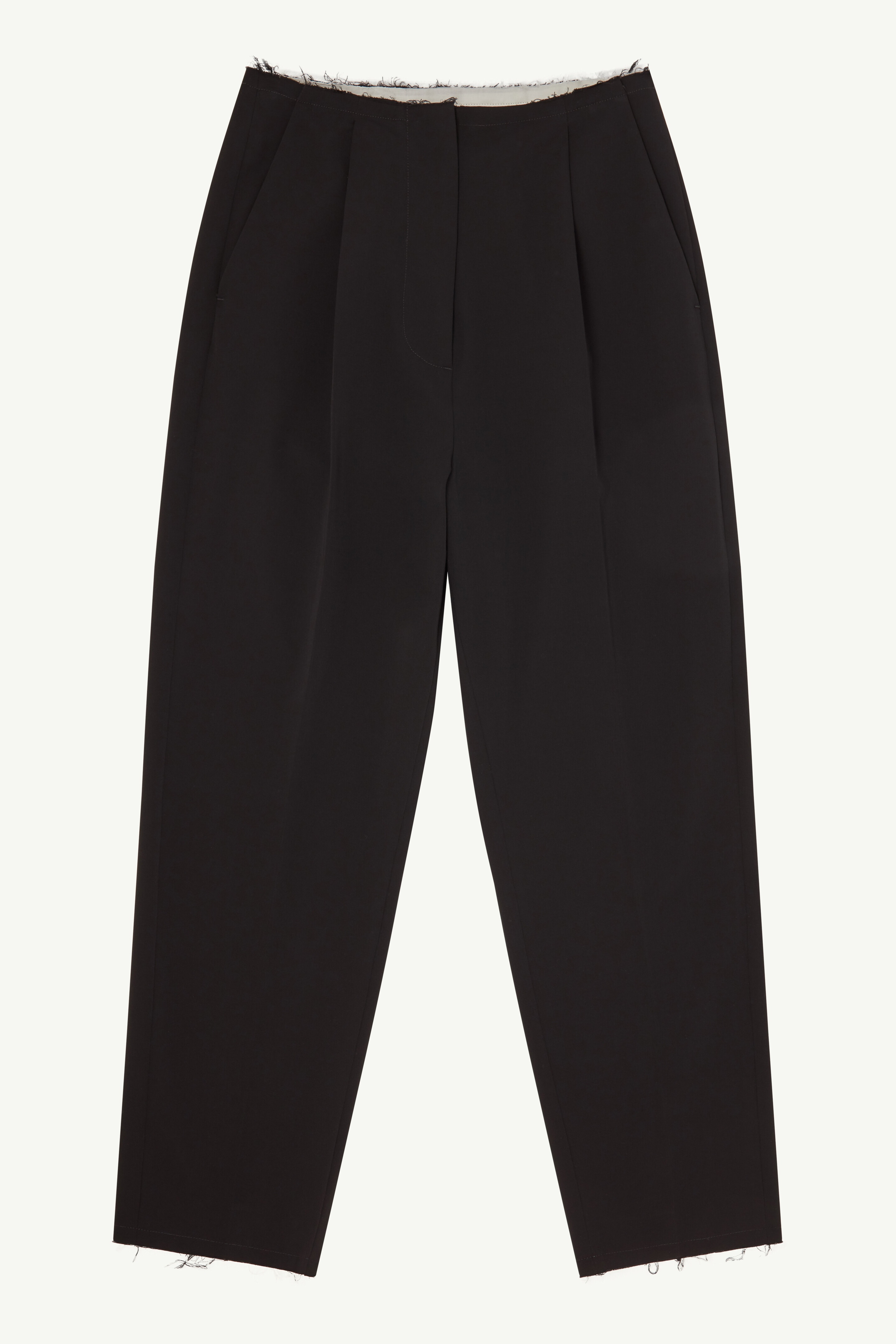 Raw edge trousers - 1