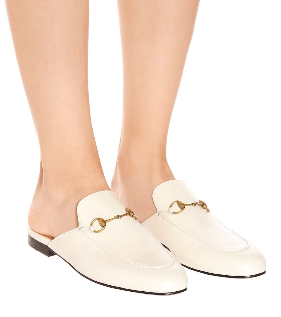 Princetown leather slippers - 5