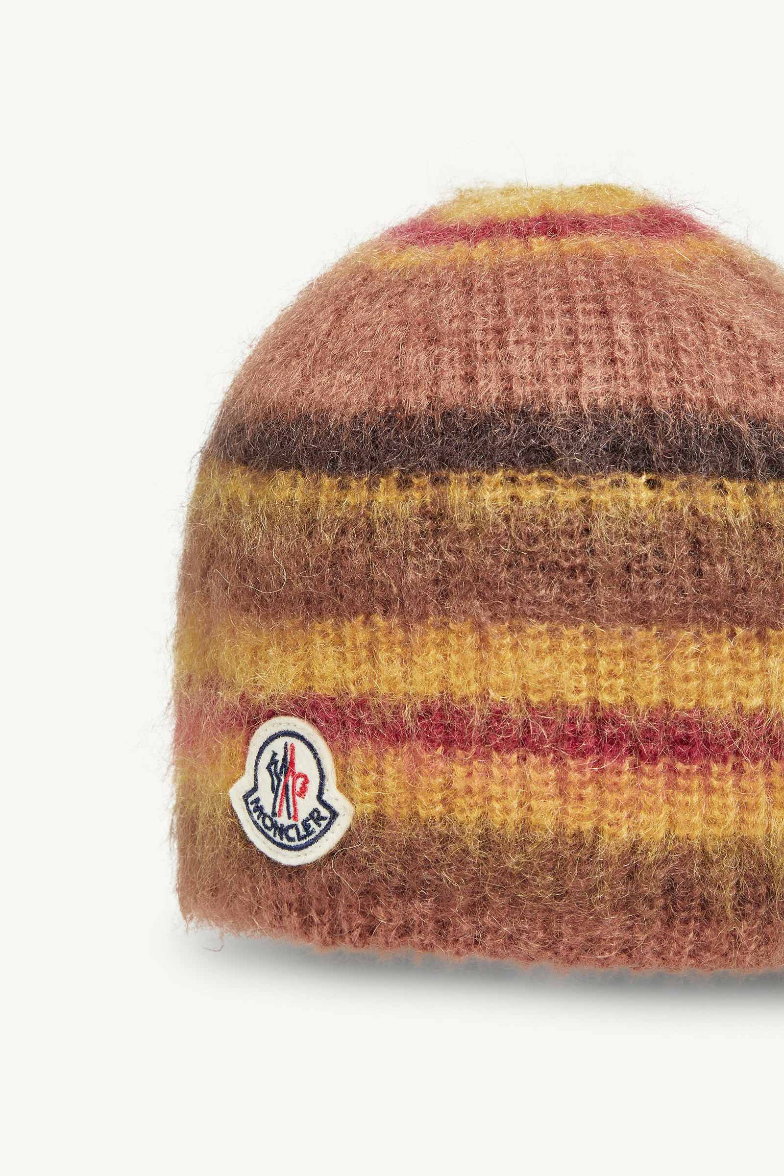 Striped Mohair Beanie - 3