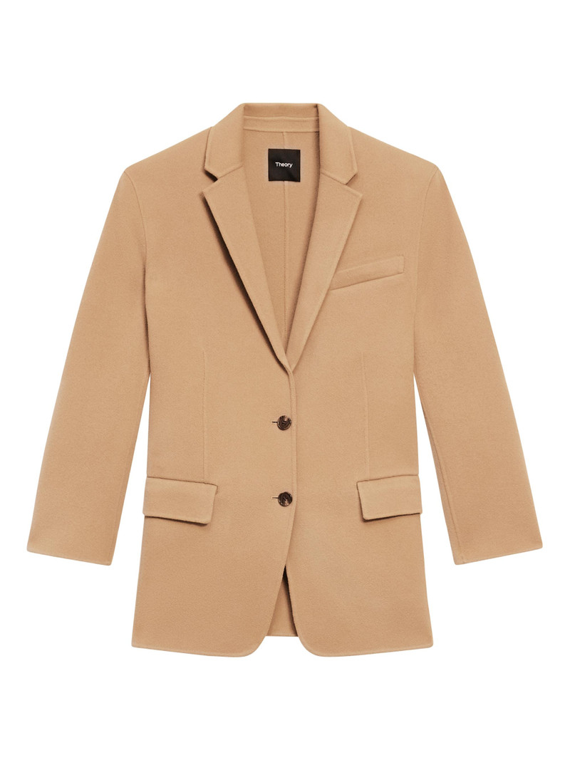 Women's Oversized Tailor Jacket - New Camel 1