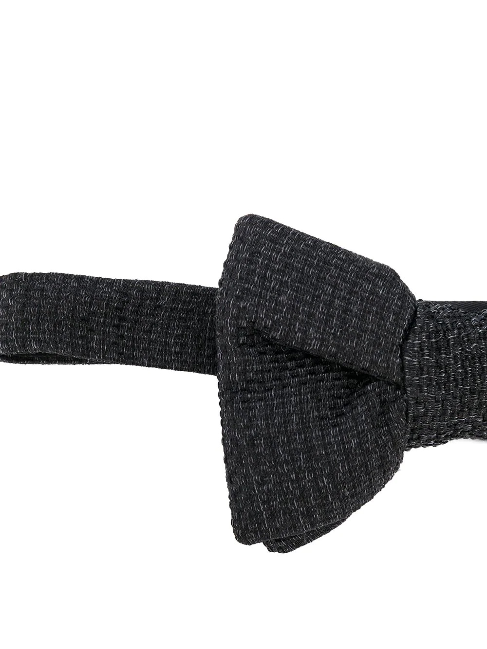 textured-finish bow tie - 2