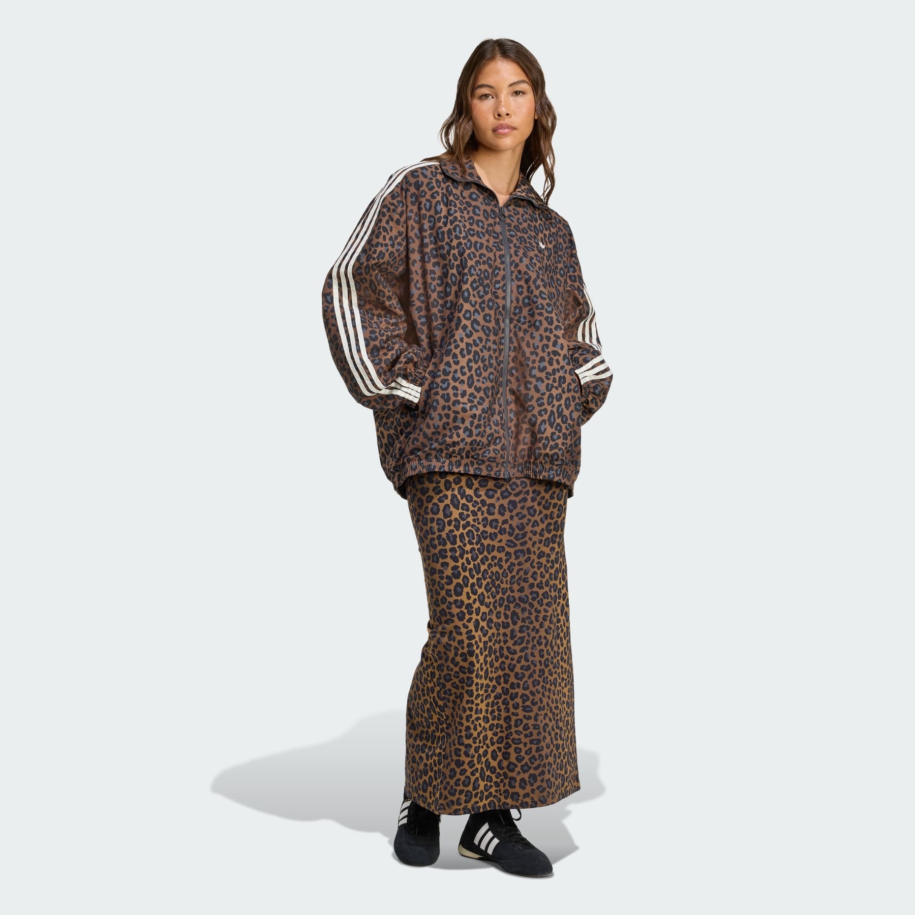 Leopard Firebird Oversized Tracktop - 4
