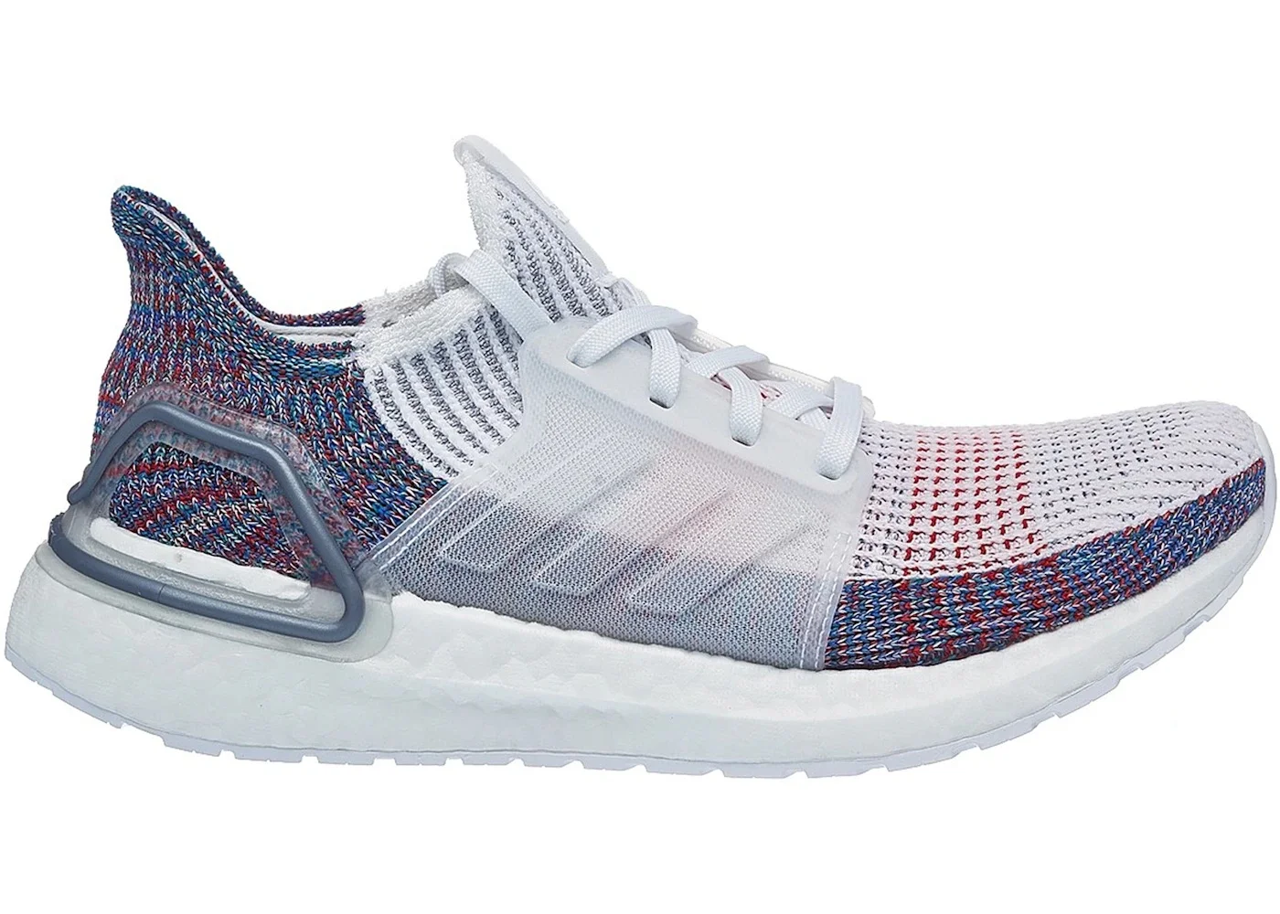 adidas Ultra Boost 2019 White Blue Multi-Color (Women's) - 1