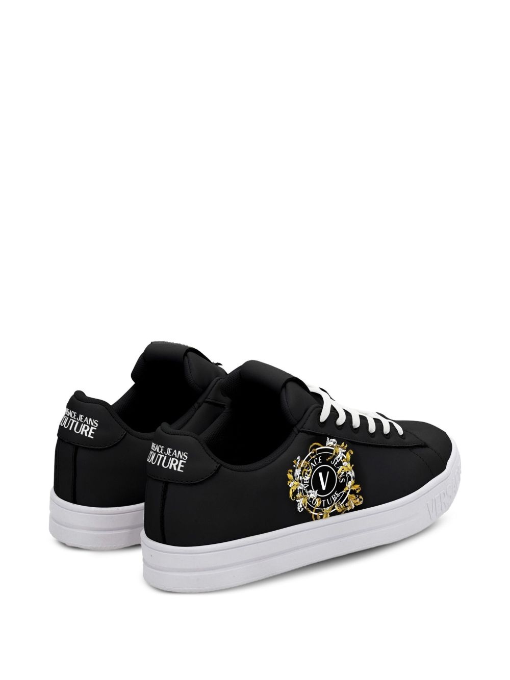 logo-print sneakers - 3