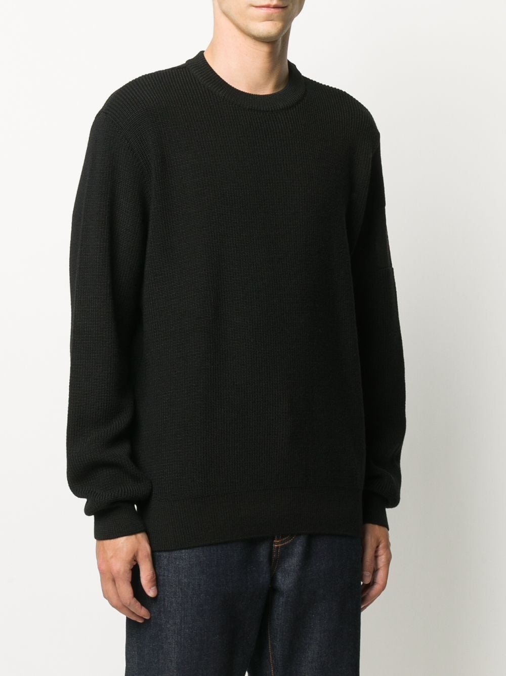 ribbed round-neck jumper - 3