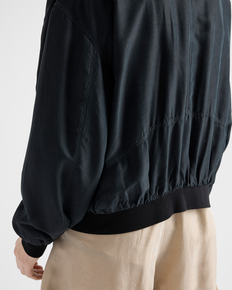 Silk bomber jacket 6