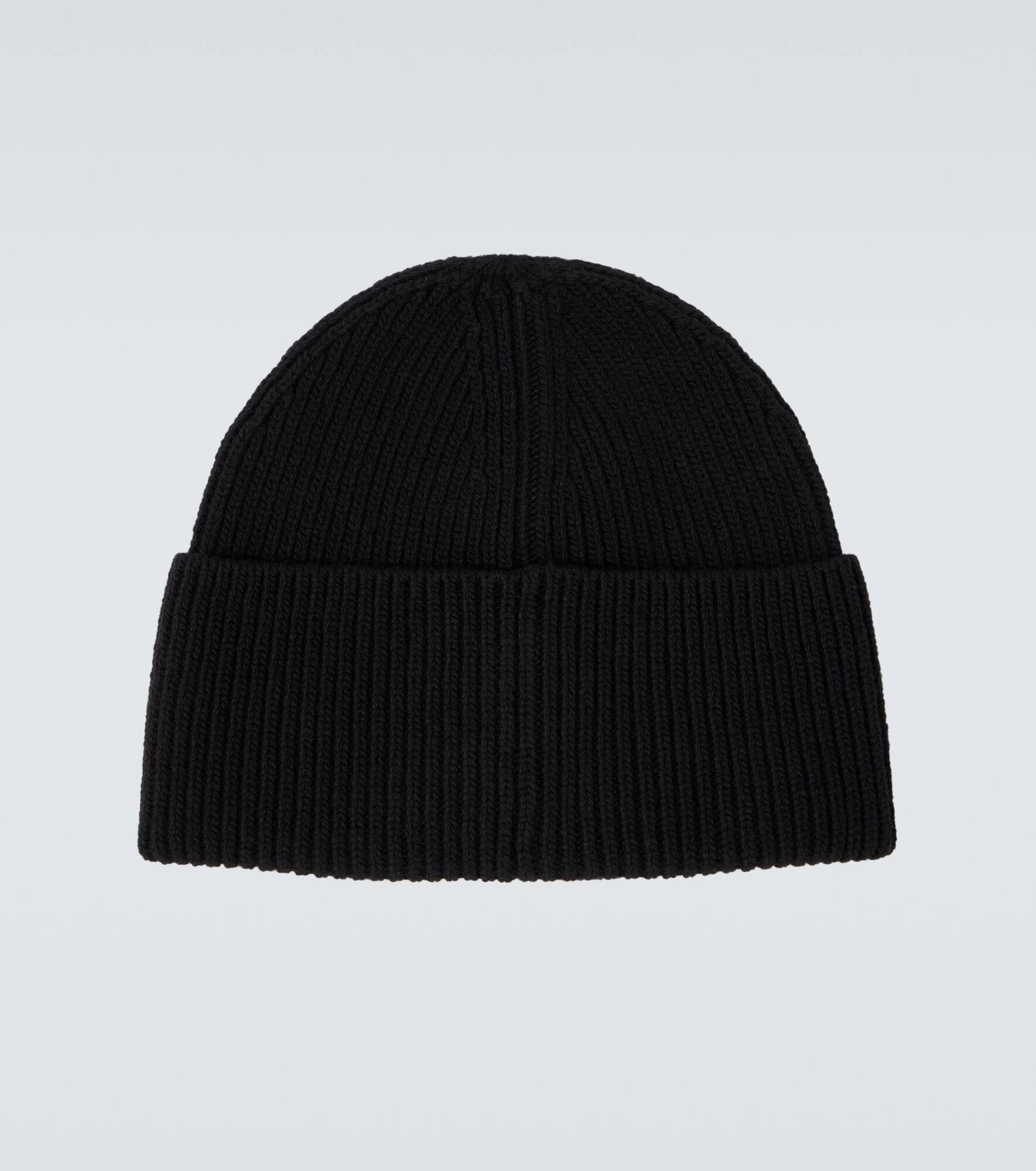 Logo ribbed-knit virgin wool beanie - 4