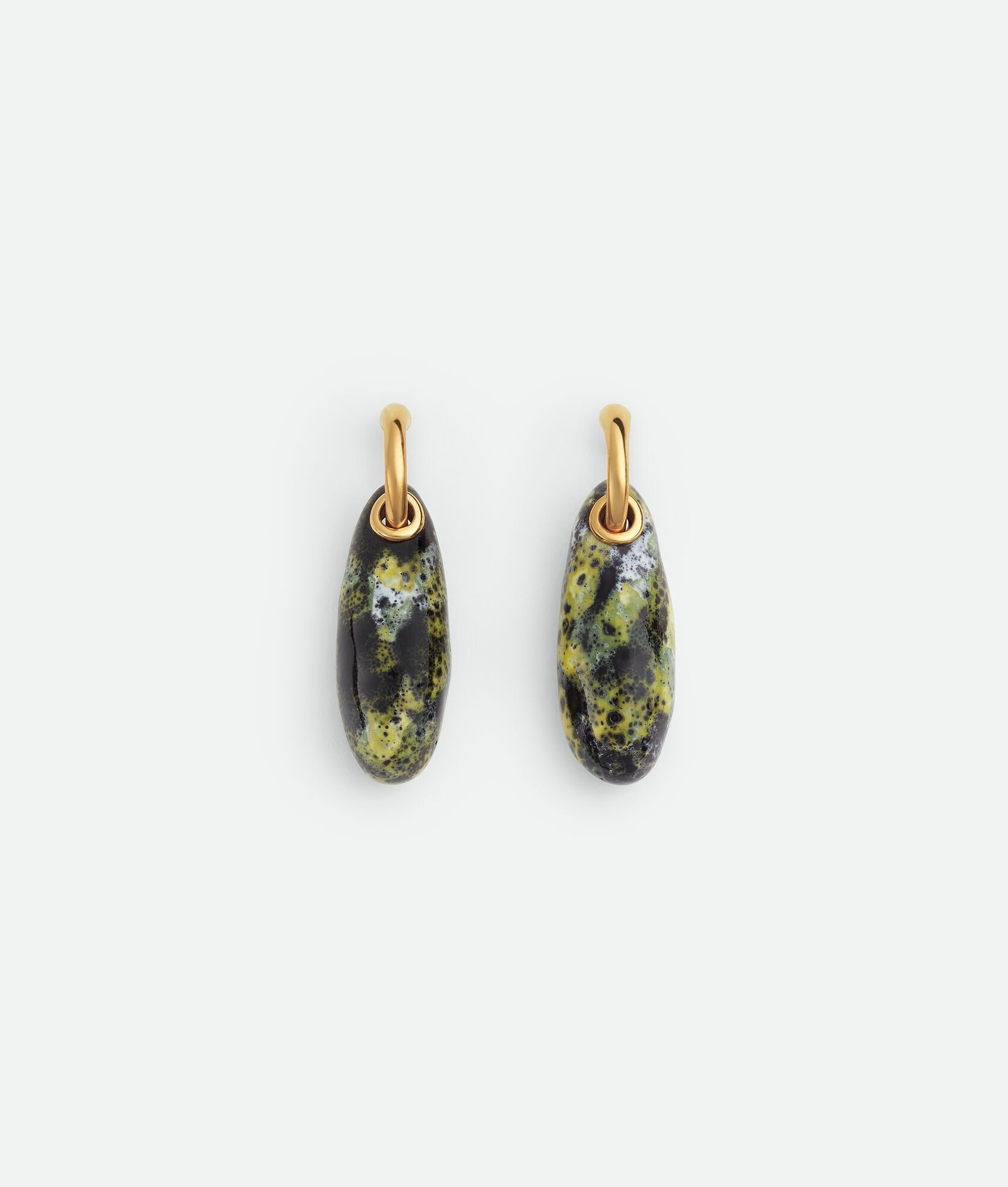 Ellipse Small Ceramic Earrings - 3