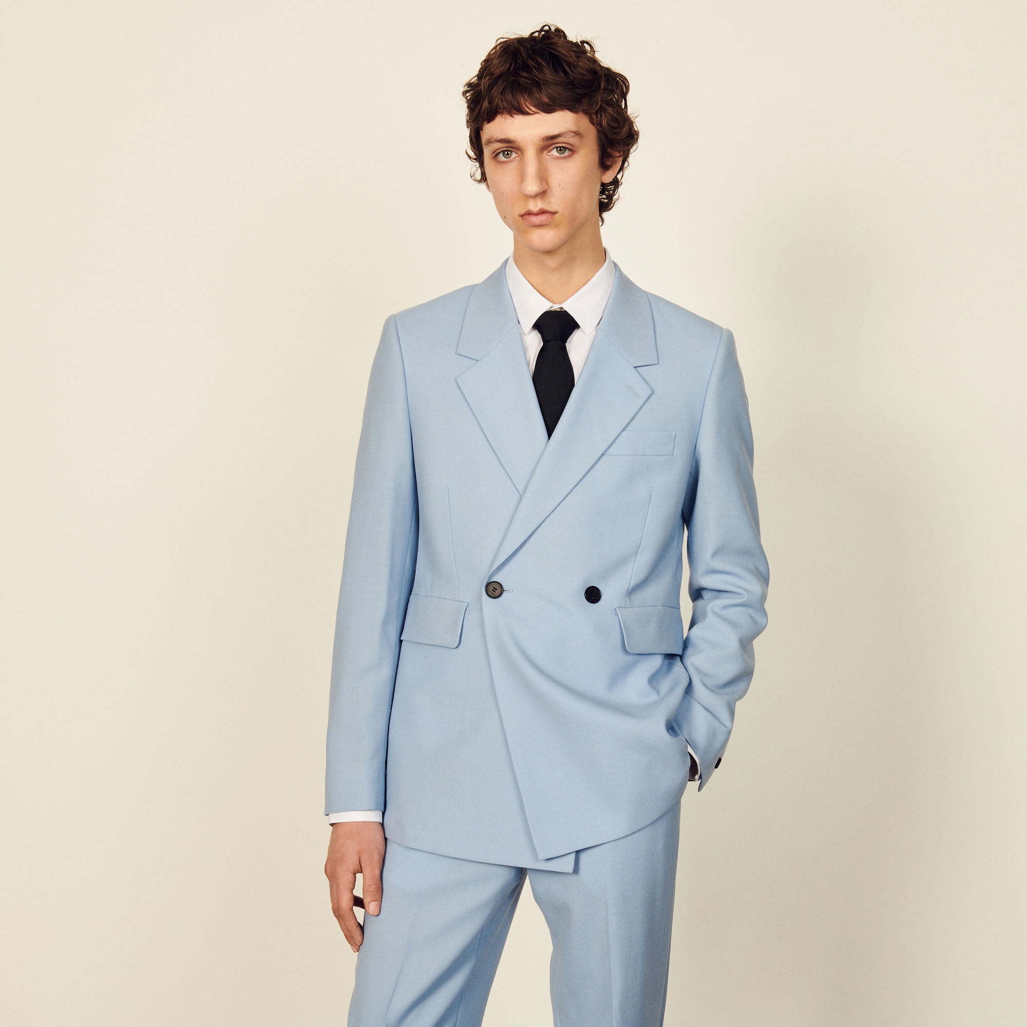 Double-breasted suit jacket - 2